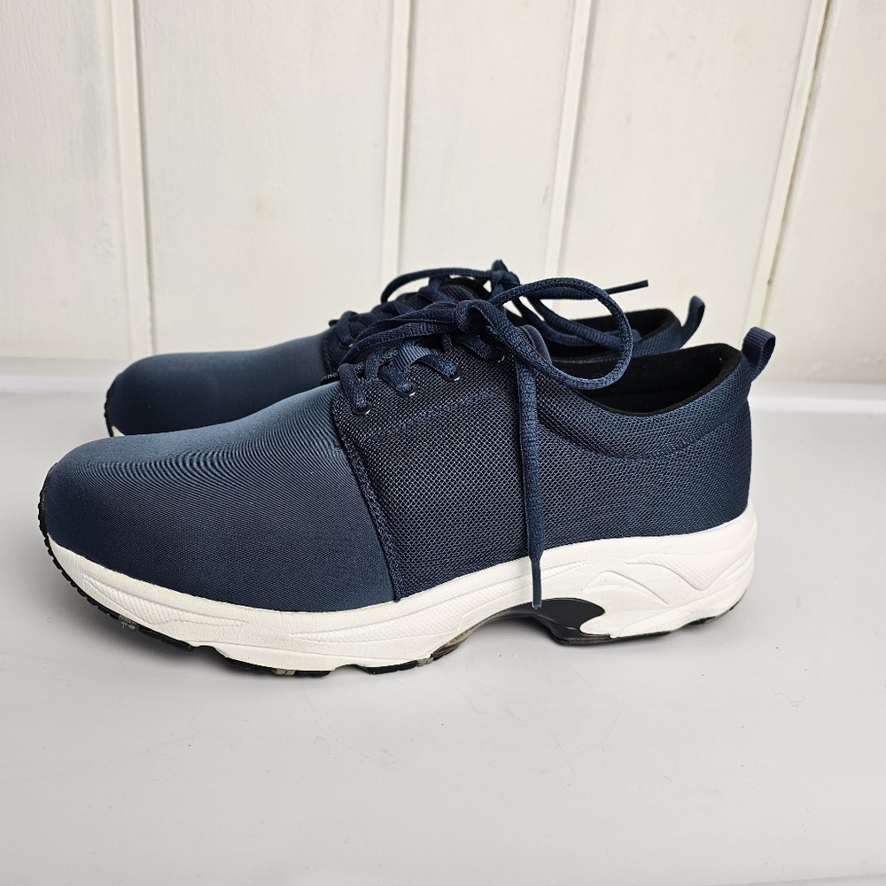 NWOB Drew Excel Navy Blue Orthotic Sneakers Women's 10M - Picture 5 of 11